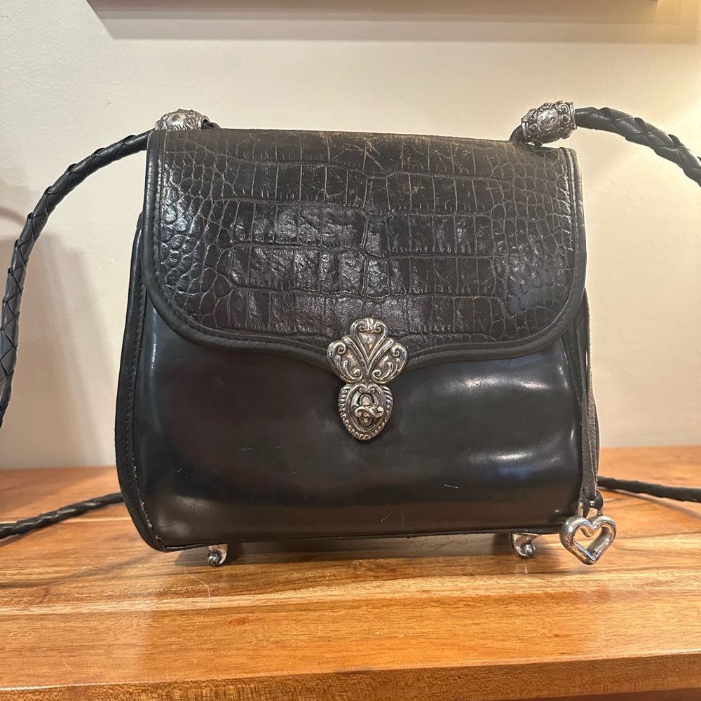 Brighton Purse with silver feet